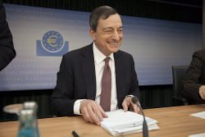 El presidente del Banco Central Europeo (BCE), Mario Draghi.