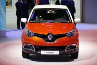 El auto Captur producido por Renault. 