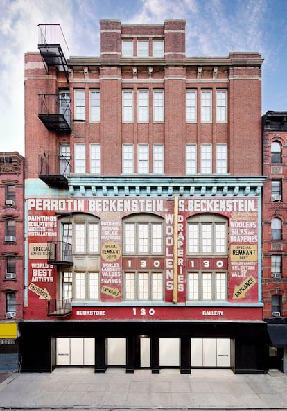 Perrotin. 130 Orchard Street. Una unión de galería de arte y librería con propuestas inesperadas.