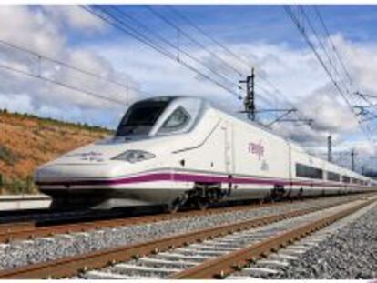 Tren de alta velocidad de Renfe.