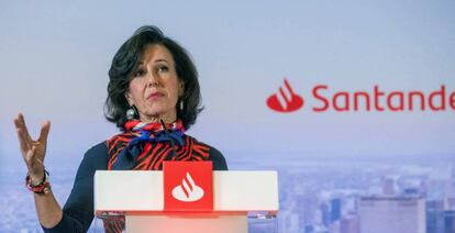 Ana Botín, presidenta del Banco Santander.