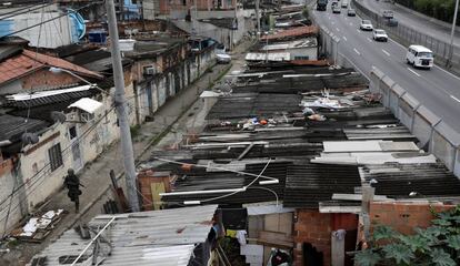 Favela Ciudad de Dios en R&iacute;o de Janeiro (Brasil). 