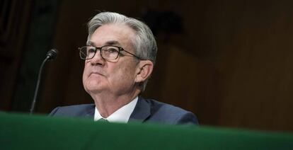 Jerome Powell, presidente de la Fed