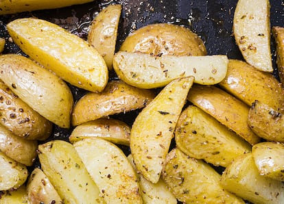 Verduras asadas en freidora de aire