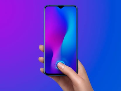 Nuevo Oppo R17, todo pantalla y con sensor de huellas bajo la pantalla