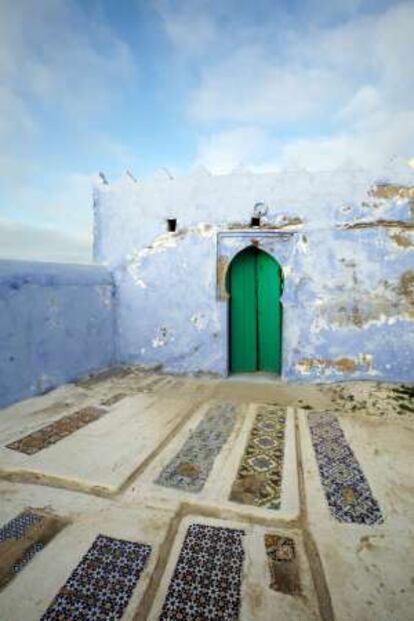 Cementerio musulmán de Asilah (Marruecos).