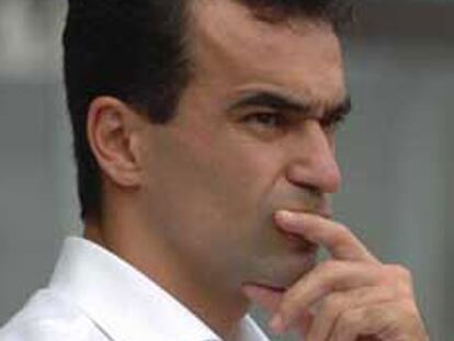 Roberto Martínez durante su etapa en el Swansea.