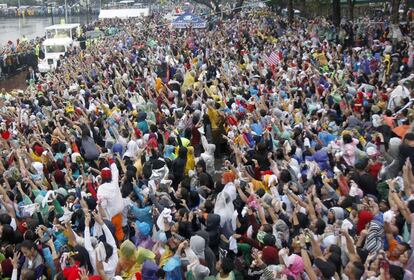 Entre 6 y 7 millones de personas acudieron hoy a la misa que el papa Francisco celebró en el parque Rizal de Manila, según los datos proporcionados por las autoridades gubernamentales de Filipinas al Vaticano.