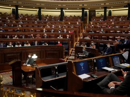 Intervención de Teodoro García Egea en el Congreso de los Diputados.