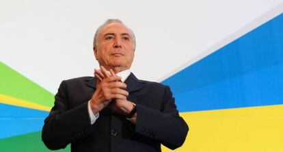 Michel Temer, vicepresidente del Brasil, en imagen de archivo.