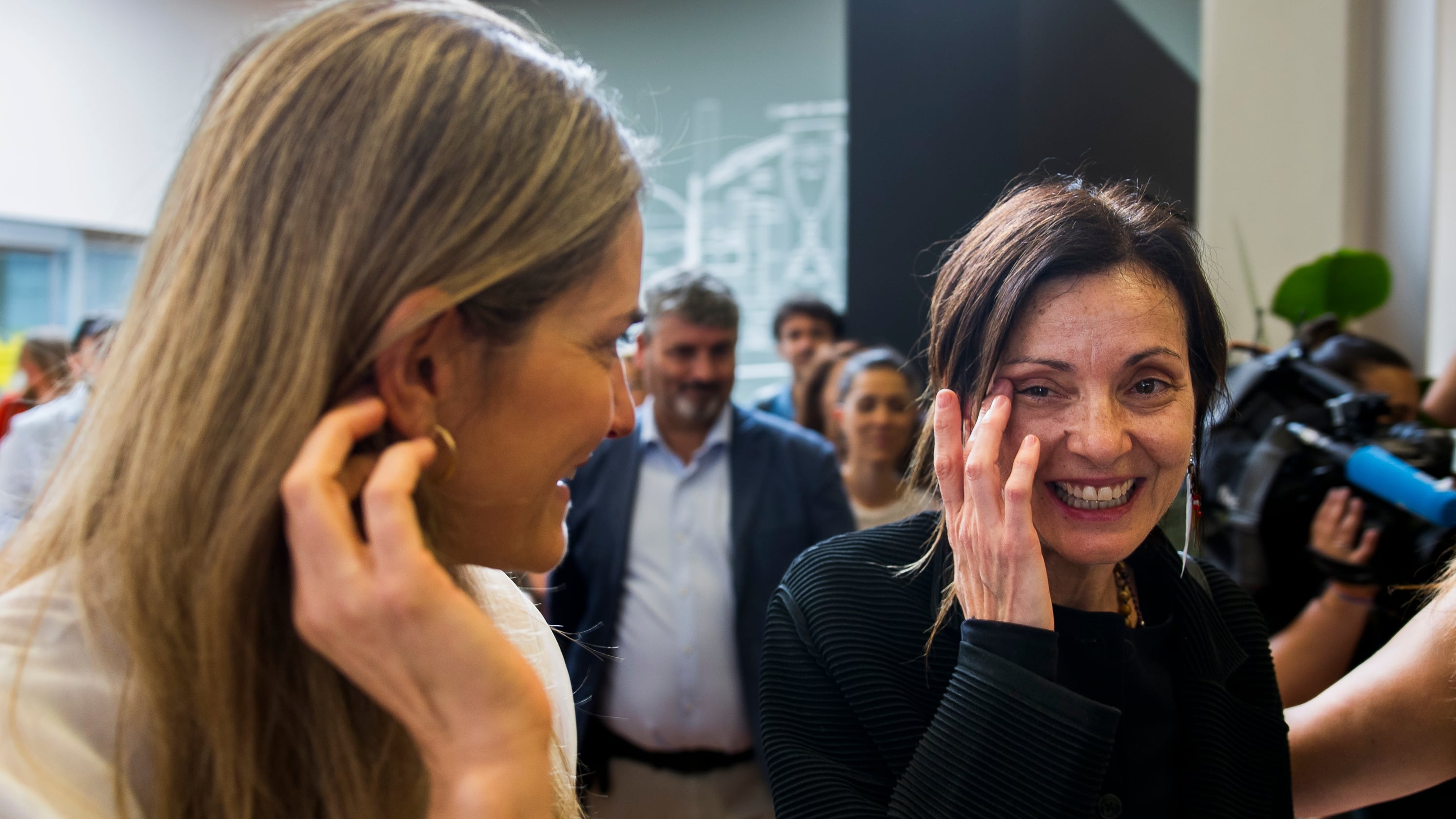 Nevenka, in Ponferrada 25 years after fleeing her city: “I am very excited, very nervous and very happy”