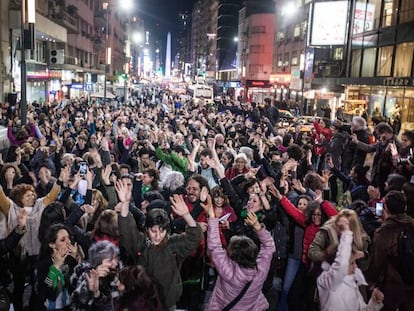 Flashmob realizado en Buenos Aires.