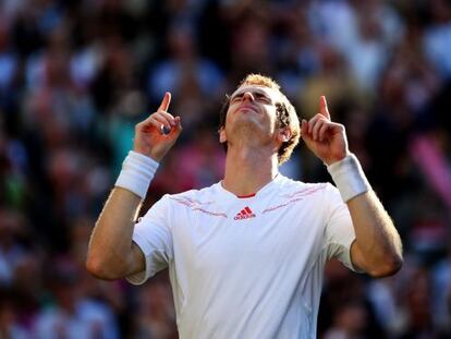 Murray celebra su pase a la final
