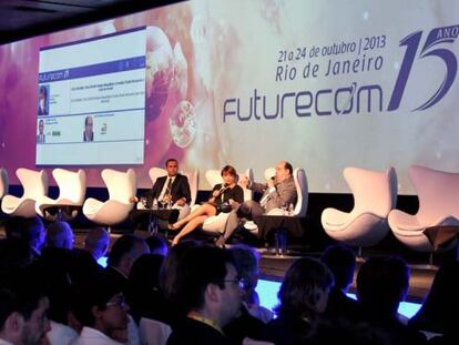 Imagen del congreso Futurecom 2013, en Río de Janeiro.