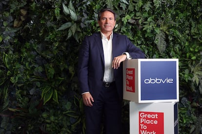 Felipe Pastrana, vicepresidente y director general del laboratorio AbbVie en España.