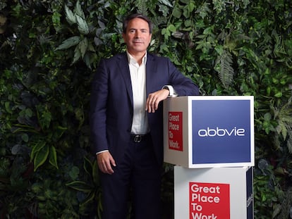 Felipe Pastrana, vicepresidente y director general del laboratorio AbbVie en España.