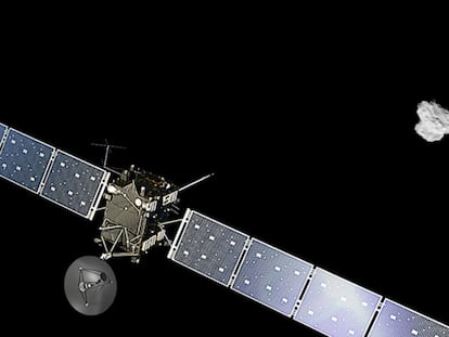 La sonda europea Rosetta.