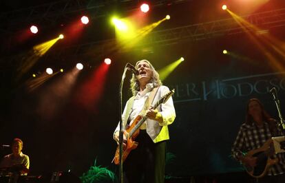 El m&uacute;sico y compositor brit&aacute;nico, Roger Hodgson, durante su actuaci&oacute;n en el festival Noches del Bot&aacute;nico.