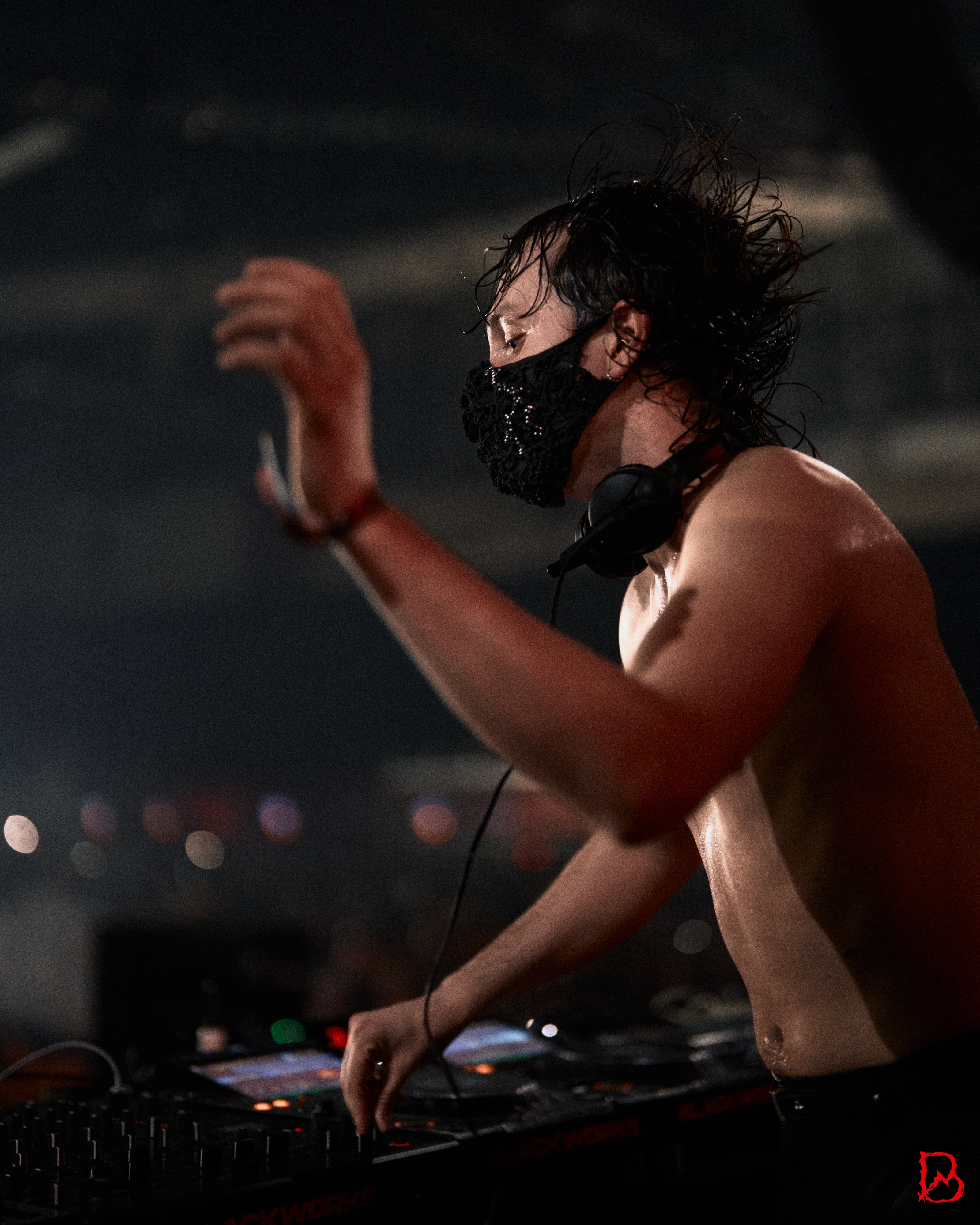 El DJ conocido como I Hate Models en Blackworks en Madrid en 2026.