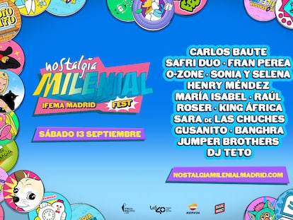 El 13 de septiembre no te pierdas Nostalgia Milenial Fest 2025 en IFEMA Madrid.