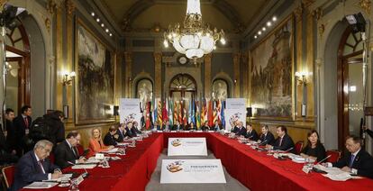 Reunión de la VI Conferencia de Presidentes.