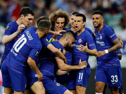 Final de la Europa League 2019: el partido entre Chelsea y Arsenal, en imágenes