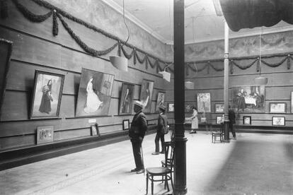 La Sala Parés al 1915.