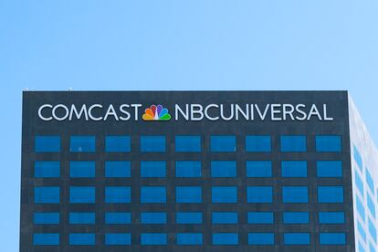 Uno de los edificios de NBC, en Universal City, California, el 19 de julio de 2023.