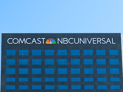 Uno de los edificios de NBC, en Universal City, California, el 19 de julio de 2023.