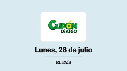 Cupón diario de la ONCE comprobar sorteo del lunes 28 de julio de 2025