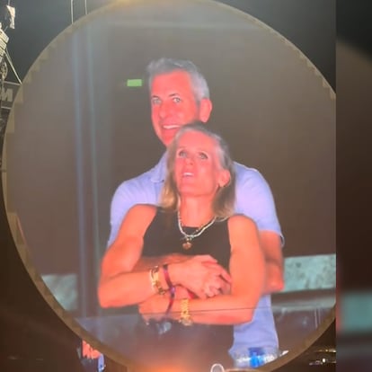 Andy Byron y Kristin Cabot