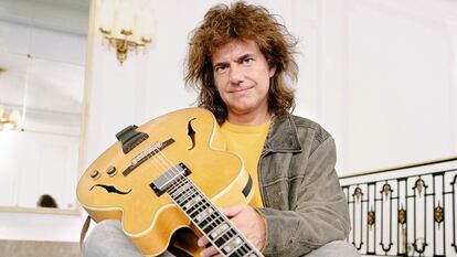 El músico Patrick Bruce Metheny, en Hamburgo en 2008.