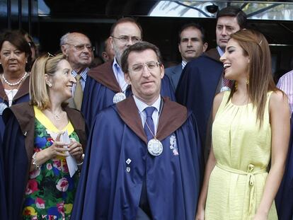 Alberto Núñez Feijóo y la exmiss Paula Guilló