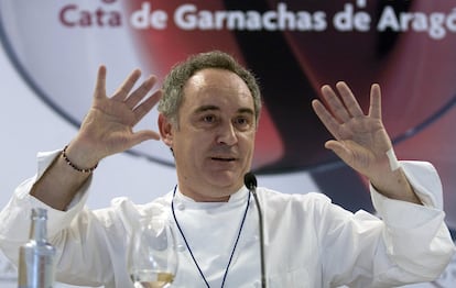 26/01/2010 Ferran Adrià, en Madrid Fusión.