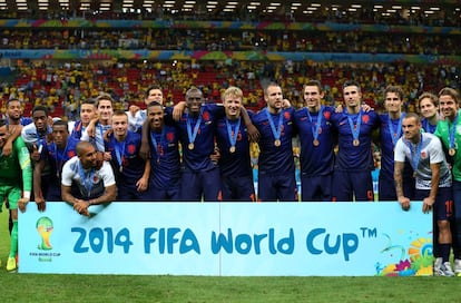 A Holanda conquista o terceiro lugar do Mundial de 2014. 