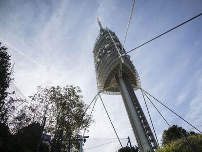 La torre de Collserola de Barcelona, en la que Cellnex participa.