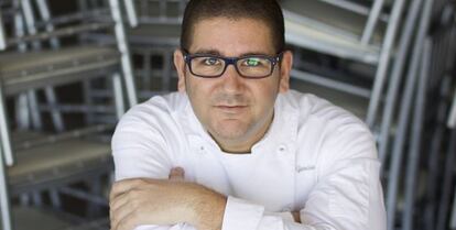 Dani García, en su restaurante Calima, en Marbella.
