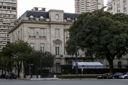 El Palacio Bosch, propiedad de la embajada estadounidense en Buenos Aires