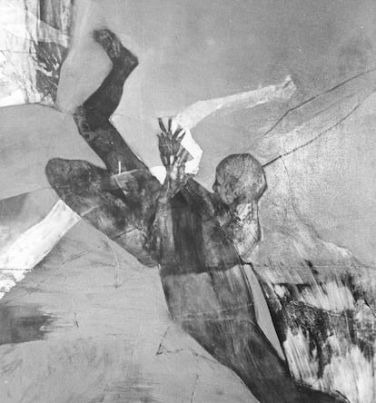 Ilustración de Frank by Sampson en el Centro de la Universidad de Colorado en Denver