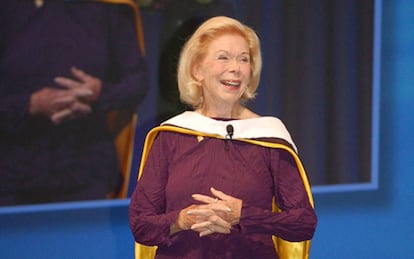 Louise Hay en 2009, en San Diego.