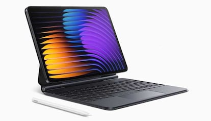 Tablet de Xiaomi con teclado