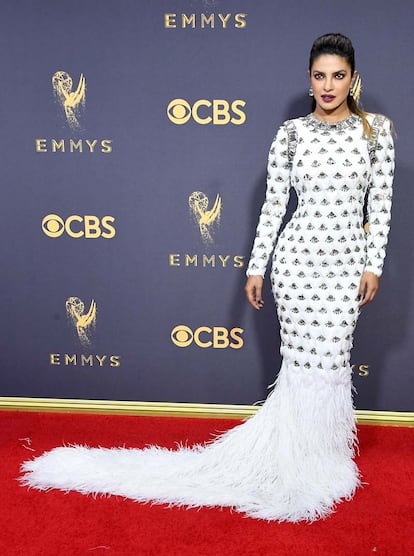 Priyanka Chopra (Quantico), de Balmain.