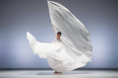 Coreografía de ‘El maleficio de la mariposa’, de la compañía Ballet Flamenco de Andalucía, basada en un poema de Lorca.