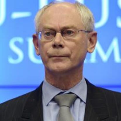 Herman Van Rompuy, presidente del Consejo Europeo