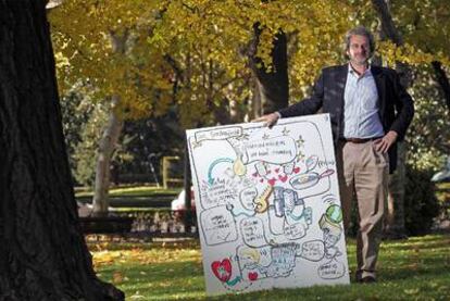 Neil Gershenfeld, teórico de Internet y promotor de los Fab Labs, en Madrid.