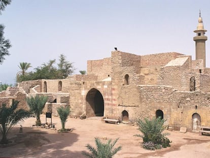 Iglesia románica del siglo III, una de las más antiguas del mundo, en Aqaba (Jordania).