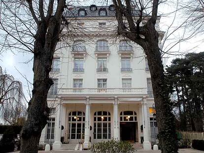 El hotel Trianon de Versalles.