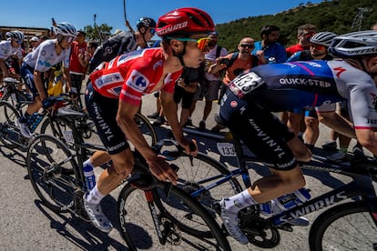 Remco Evenepoel, este sábado.