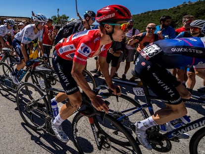 Remco Evenepoel, este sábado.