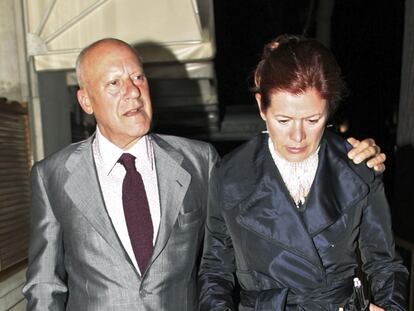 Norman Foster y Elena Ochoa.